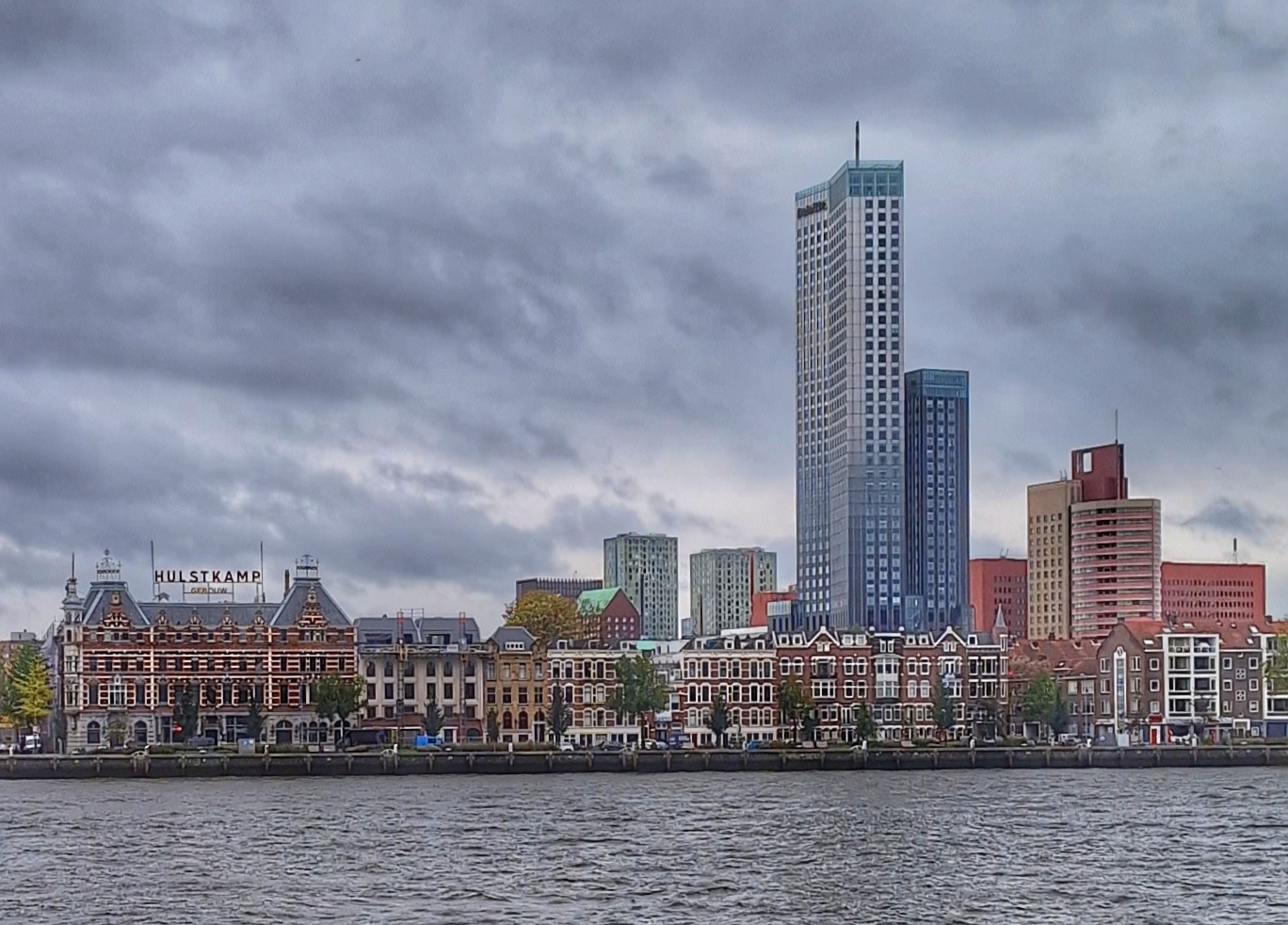 Vue de la baie d'amsterdam