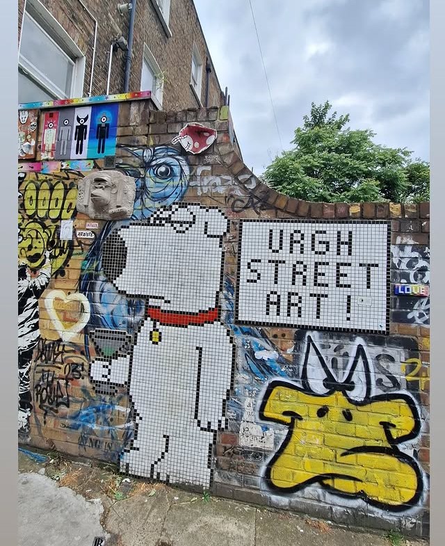 image de street art à Londres